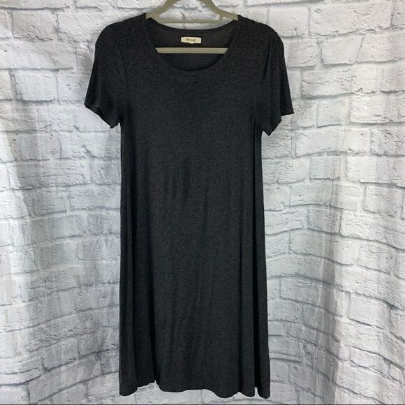Madewell t-shirt scoopneck short sleeve dress sz XXS women - Picture 6 of 11